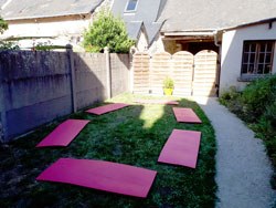 Cours de gym douce en extérieur