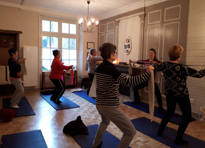 Cours de gymnastique douce adaptée à tous les âges